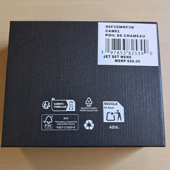 Michael Kors MK Beige/Brown Men's Slim Billfold Wallet NWT - Picture 7 of 7